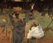 保罗 高更 : Mango Pickers, Martinique